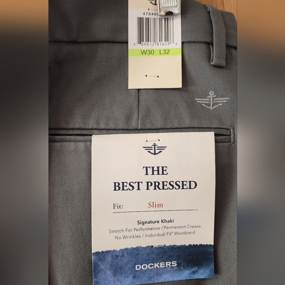 Men's Gray Pants - Picture 4 of 4